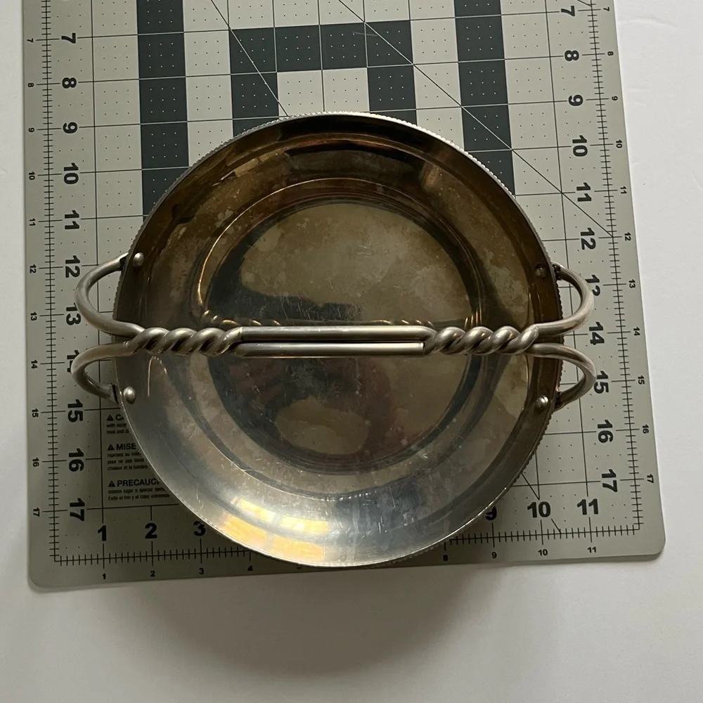 Vintage BW Buenilum Aluminum Serving Tray Dish